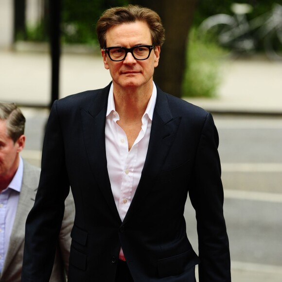 Colin Firth lors de la première du film "The True Cost" au Curzon Bloomsbury à Londres, le 27 mai 2015.