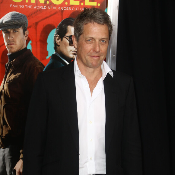 Hugh Grant - Avant-première du film "The Man From U.N.C.L.E." au Ziegfeld Theatre à New York, le 10 août 2015.