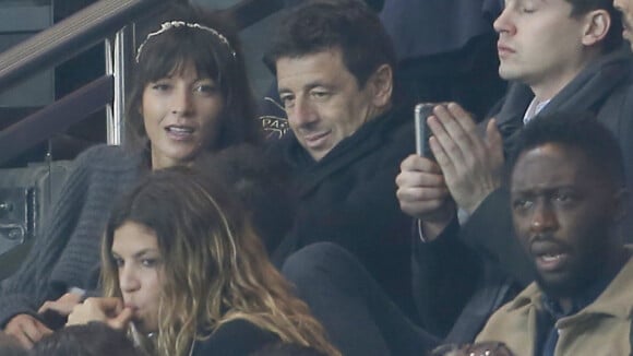 PSG-OM: Patrick Bruel et Caroline, Cristina Cordula et son homme, couples en vue