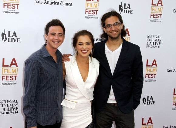 Ryan Malgarini, Haley Lu Richardson, Kerem Sanga - Avant-première du film "Snowpiercer, le Transperceneige" à Los Angeles, le 11 juin 2014.