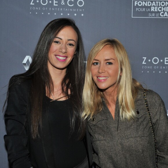 Exclusif - Janane Boudili, Enora Malagré - Dîner de gala au profit de la Fondation ARC pour la recherche contre le cancer du sein à l'hôtel Peninsula à Paris le 1er octobre 2015.