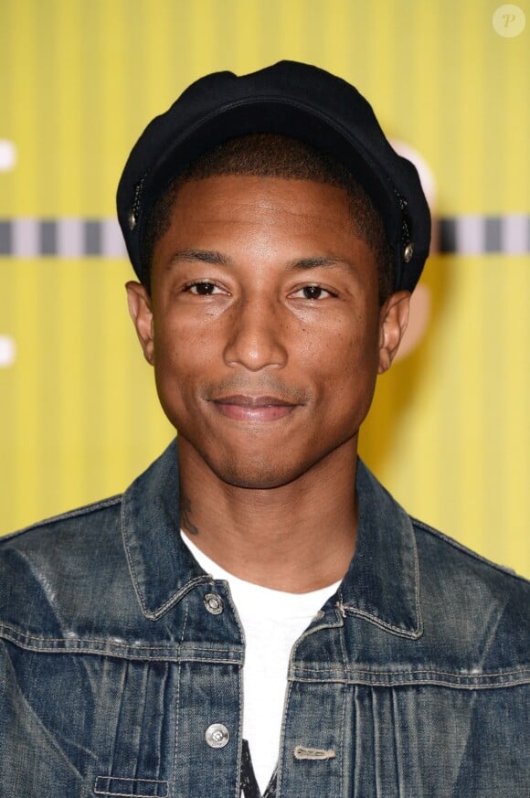Pharrell Williams le 30 août 2015 aux MTV Video Music Awards à Los Angeles