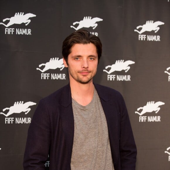 Raphaël Personnaz lors du photocall du jury officiel "Longs Métrages" au 30e Festival International du Film Francophone à Namur. Belgique, le 3 octobre 2015