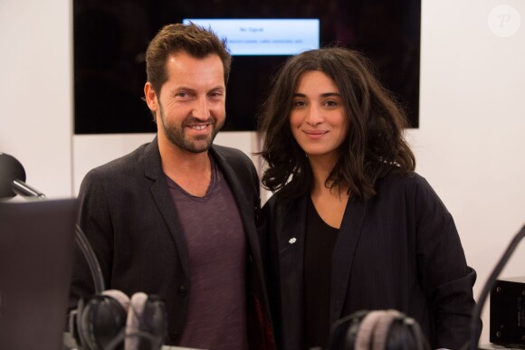 Frédéric Diefenthal et Camélia Jordana lors du 30e Festival International du Film Francophone à Namur avec le film d'ouverture "Préjudice" Belgique, le 2 octobre 2015.