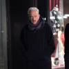 Tom Hanks sur le tournage Sully à New York le 6 octobre 2015. Il donne la réplique à Aaron Eckhart devant la caméra de Clint Eastwood.