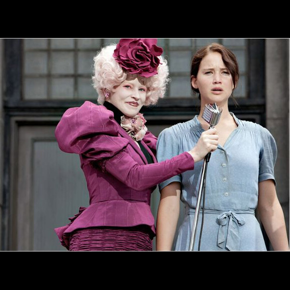Elizabeth Banks et Jennifer Lawrence dans Hunger Games (2012)