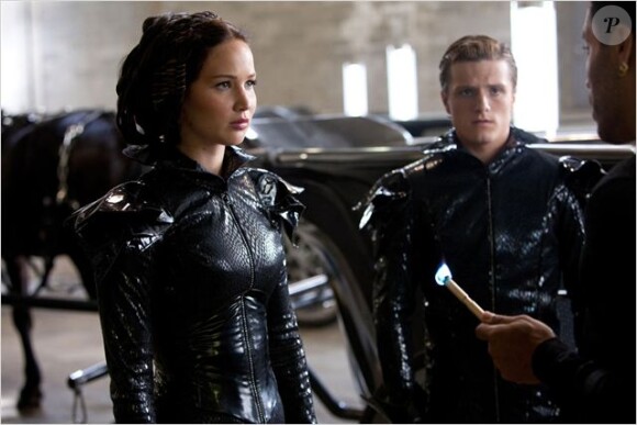 Jennifer Lawrence et Josh Hutcherson dans Hunger Games (2012)