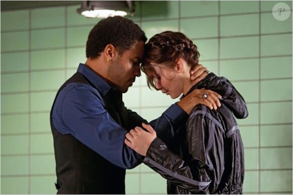 Lenny Kravitz et Jennifer Lawrence Hunger Games (2012)