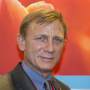 Daniel Craig, l'acteur qui incarne l'agent 007 à l'écran, a été nommé par les Nations unies ambassadeur en charge de la lutte contre les mines et engins explosif. New York le 29 septembre 2015.