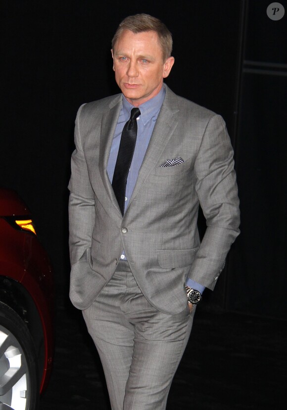 Daniel Craig - Soiree d'inauguration de la nouvelle Range Rover lors du salon de l'automobile a New York le 26 mars 2013