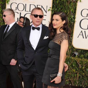 Daniel Craig, Rachel Weisz à la 70e cérémonie annuelle des Golden Globe Awards à Beverly Hills, le 13 janvier 2013