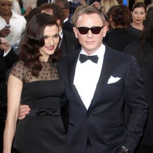 Daniel Craig, Rachel Weisz - 70eme soiree des Golden Globe Awards a Beverly Hills le 13 janvier 2013.