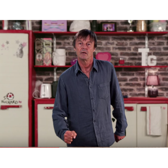 Nicolas hulot dans le court-métrage Break the internet de la Fondation Nicolas Hulot avec de nombreuses personnalités du web en guest stars pour promouvoir la campagne #Osons