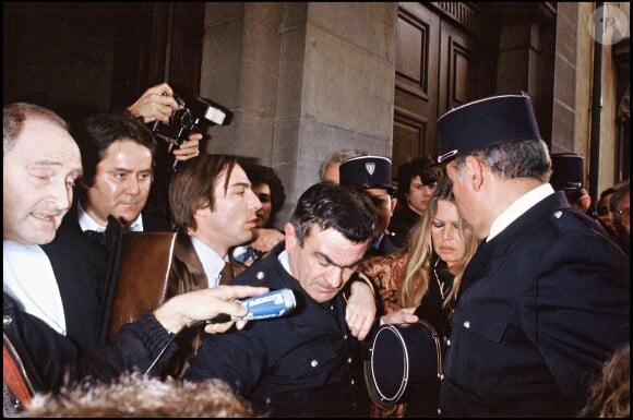 Allain Bougrain-Dubourg au procès Brigitte Bardot en 1983