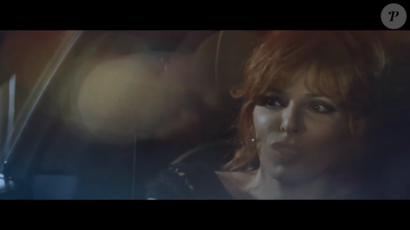 Image extraite du clip "Stolen Car" de Mylène Farmer et Sting, réalisé par Bruno Aveillan, octobre 2015.