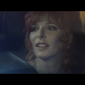 Image extraite du clip "Stolen Car" de Mylène Farmer et Sting, réalisé par Bruno Aveillan, octobre 2015.