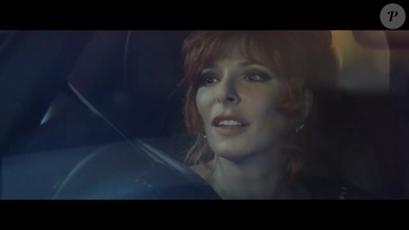 Image extraite du clip "Stolen Car" de Mylène Farmer et Sting, réalisé par Bruno Aveillan, octobre 2015.