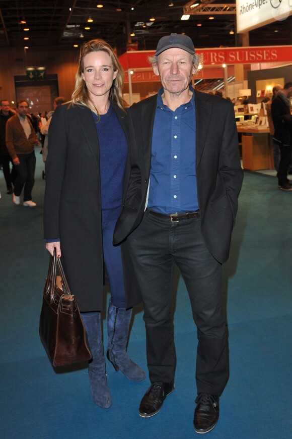 Géraldine Danon et Philippe Poupon - Salon du Livre à Paris le 21 mars 2015.