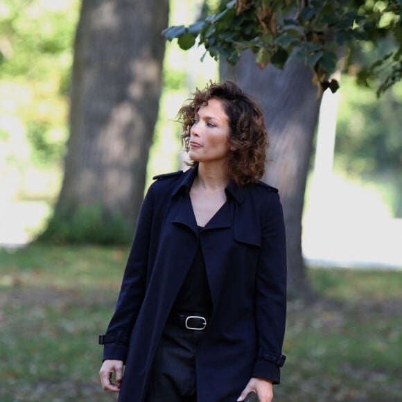 Jennifer Lopez sur le tournage de "Shades of Blue" à Central Park le 6 octobre 2015.