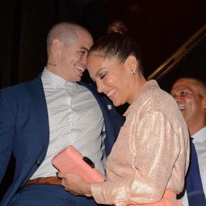 Casper Smart et Jennifer Lopez à la soirée " UN Foundation's " au restaurant Four Seasons à New York Le 25 Septembre 2015