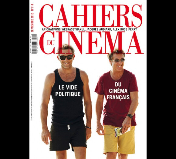 La couverture provoc' des Cahiers du cinéma - septembre 2015