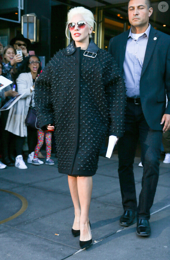 Lady Gaga à New York le 6 octobre 2015.