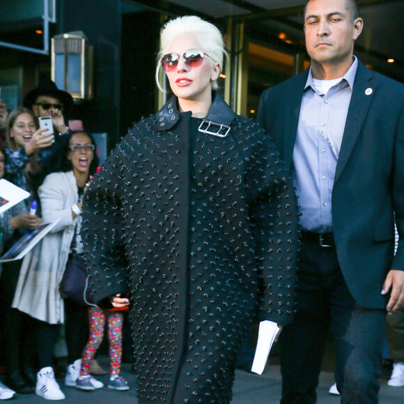 Lady Gaga à New York le 6 octobre 2015.