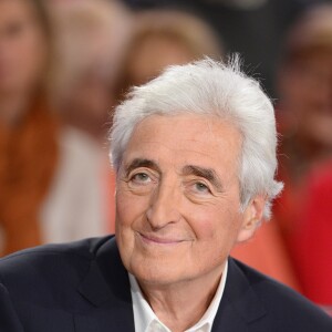 Jean-Loup Dabadie - Enregistrement de l'émission "Vivement Dimanche" à Paris le 13 octobre 2015 et qui sera diffusée le 18 Octobre 2015. Invité principal : Marthe Villalonga.