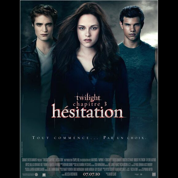 Affiche de Twilight – Chapitre 3 : Hésitation.