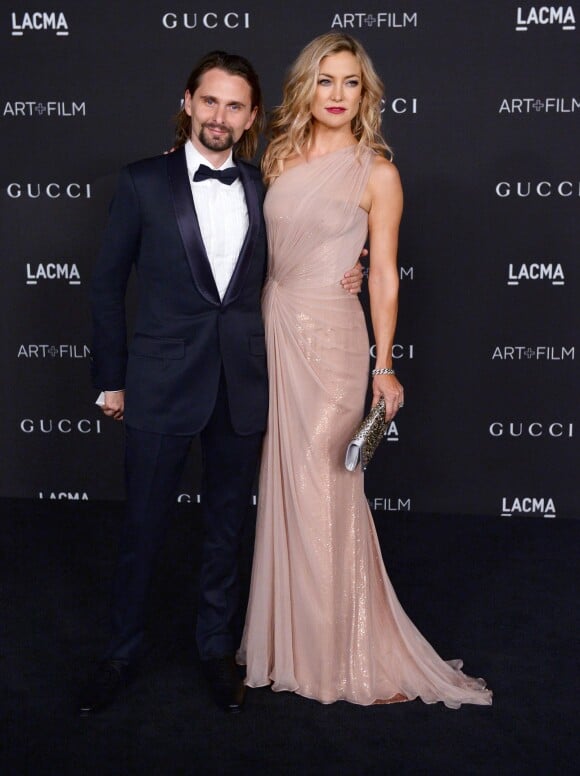 Matthew Bellamy et Kate Hudson - Soirée "LACMA Art + Film Gala" à Los Angeles le 1er novembre 2014.