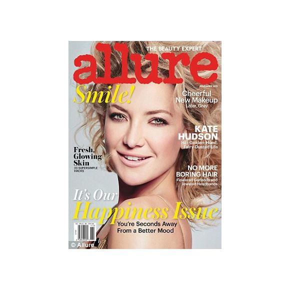 Retrouvez l'intégralité de l'interview de Kate Hudson dans le magazine Allure en kiosques aux Etats-Unis ce mois-ci.