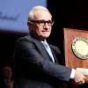 Martin Scorsese - Remise du 7e Prix Lumière à Martin Scorsese au Palais des Congrès de Lyon, lors du Festival Lumière le 16 octobre 2015.