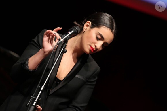 Camélia Jordana - Remise du 7e Prix Lumière à Martin Scorsese au Palais des Congrès de Lyon, lors du Festival Lumière le 16 octobre 2015.