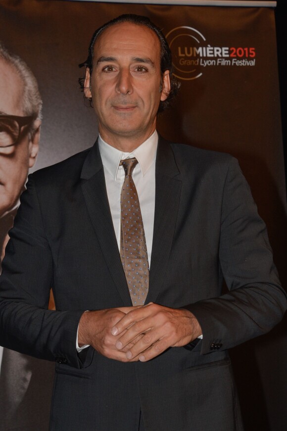 Alexandre Desplat - Remise du 7e Prix Lumière à Martin Scorsese au Palais des Congrès de Lyon, lors du Festival Lumière le 16 octobre 2015.