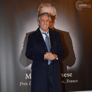 Richard Anconina - Remise du 7e Prix Lumière à Martin Scorsese au Palais des Congrès de Lyon, lors du Festival Lumière le 16 octobre 2015.