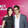 Zooey Deschanel et son mari Jacob Pechenik lors de la première de Rock the Kasbah à New York le 19 octobre 2015.