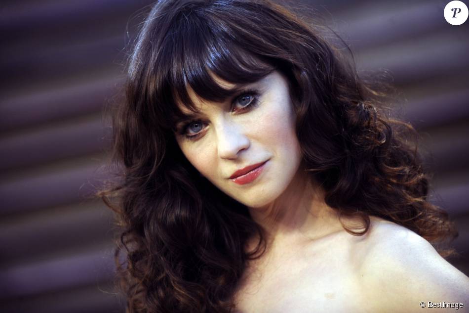 Zooey Deschanel Soirée Oscars Vanity Fair à Los Angeles le 2 mars