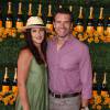 Scott Foley et sa femme Marika Dominczyk à la 6ème soirée annuelle «Veuve Clicquot Polo Classic» à Pacific Palisades, le 17 octobre 2015