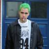 Le supposé compagnon de Rita Ora, Richard (Ricky) Hilfiger quitte le domicile de Rita Ora dans l'après-midi à Londres, le 17 septembre 2014.