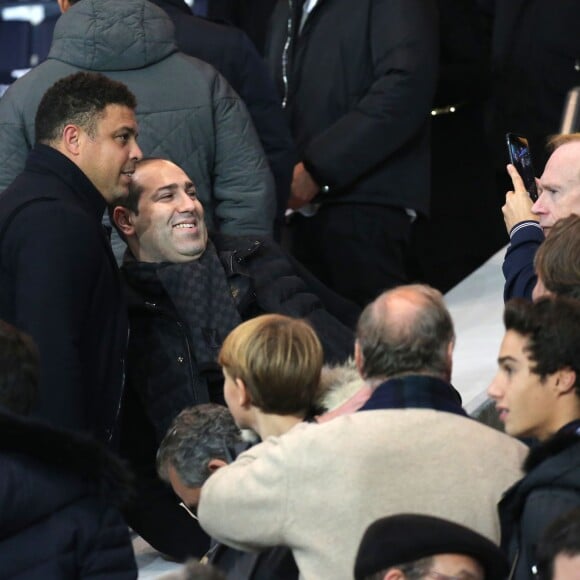 Ronaldo au Parc des Princes le 21 octobre 2015 pour le match de Ligue des Champions PSG - Real Madrid. © Cyril Moreau / Bestimage