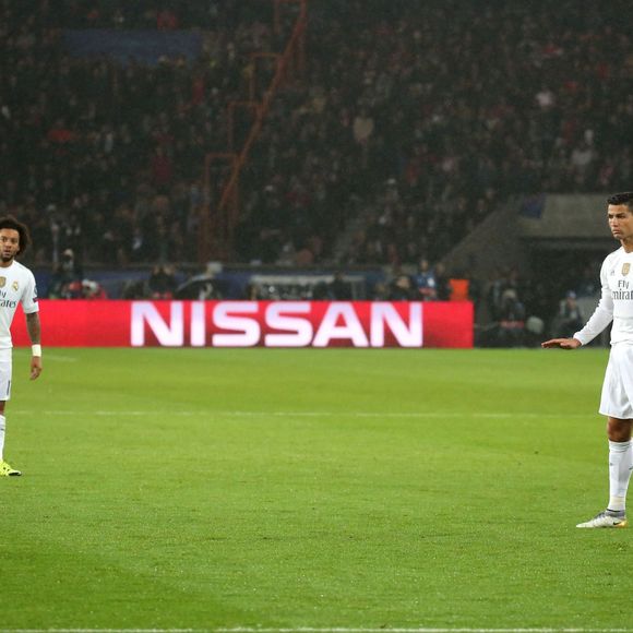 Cristiano Ronaldo lors du match de Ligue des Champions PSG - Real Madrid au Parc des Princes à Paris le 21 octobre 2015. © Cyril Moreau / Bestimage