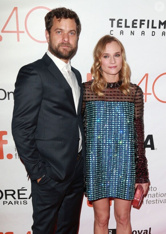 Diane Kruger et son compagnon Joshua Jackson à la première de 'Disorder' lors du Festival international du film 2015 à Toronto, le 17 septembre 2015