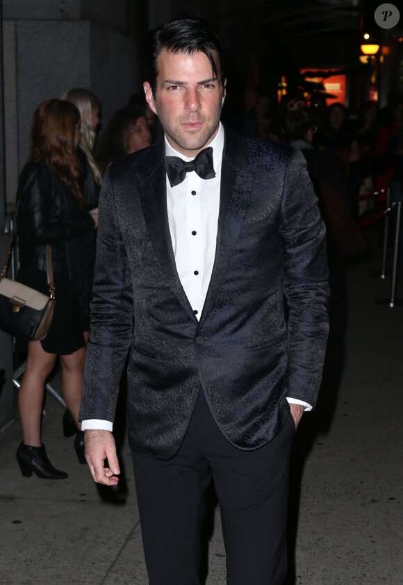 Zachary Quinto à la soirée 'Fashion Group International's Night Of Stars' à Cipriani Wall Street à New York, le 22 octobre 2015