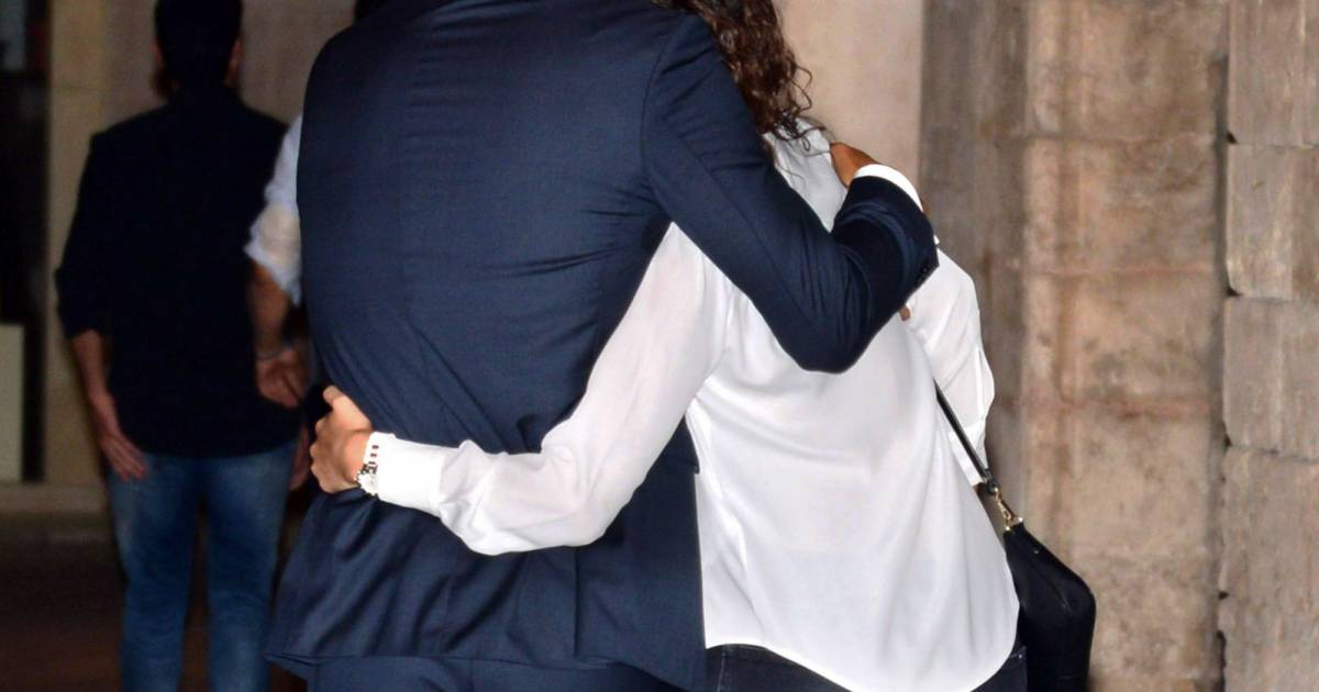 Rafael Nadal et sa compagne Xisca Perello lors des ...