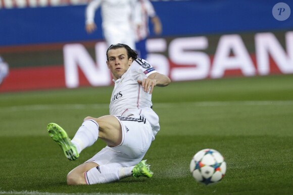 Gareth Bale durant un match du Real de Madrid de ligue des champions, à Madrid le 15 septembre 2015.