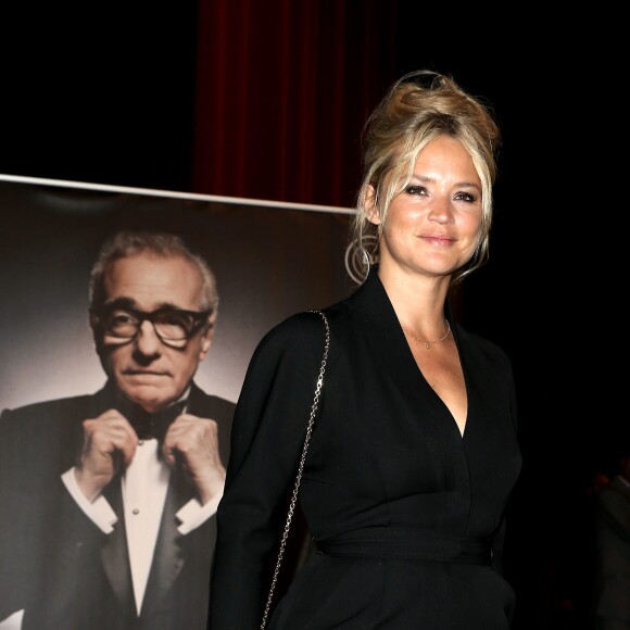 Virginie Efira - Photocall de la cérémonie de remise du prix Lumière à Martin Scorsese lors du festival Lumière 2015 (Grand Lyon Film Festival) à Lyon le 16 octobre 2015.