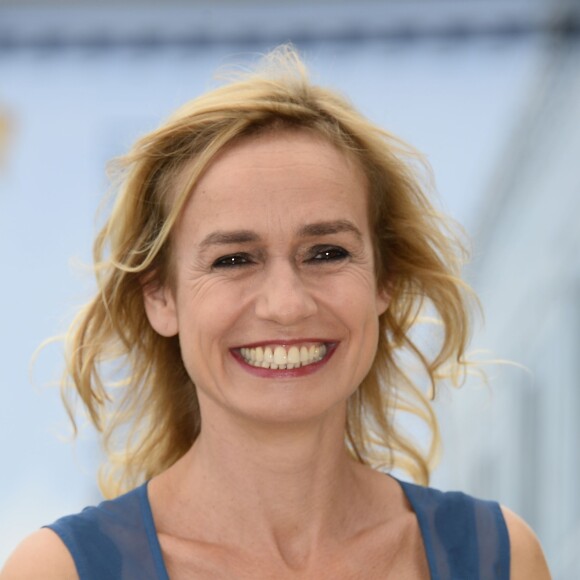 Sandrine Bonnaire - Photocall du film "La dernière leçon" lors de la 8e édition du Festival du film francophone d'Angoulême le 26 août 2015.