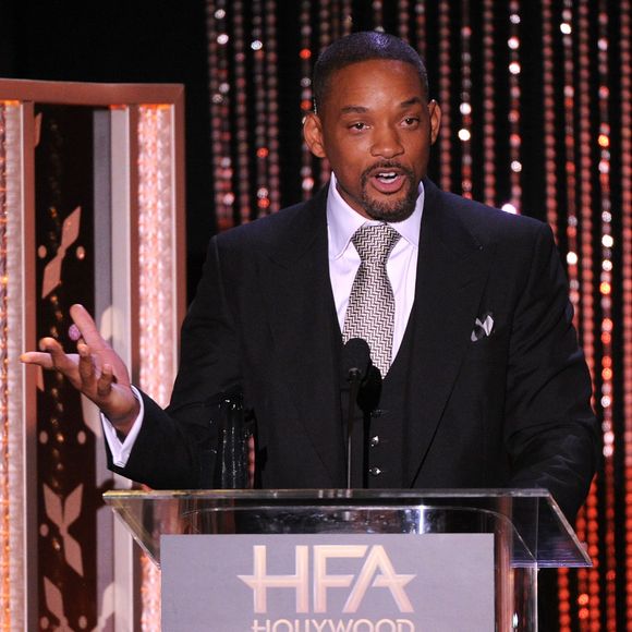 Will Smith pendant la 19e soirée des Hollywood Film Awards au Beverly Hilton Hotel, Los Angeles, le 1er novembre 2015.