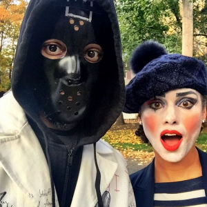 Alicia Keys et son mari Swizz Beatz pour Halloween / photo postée sur Instagram.