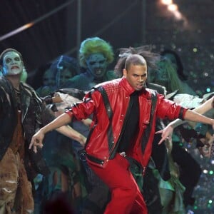 Chris Brown lors des World Music Awards 2006 à Londres.